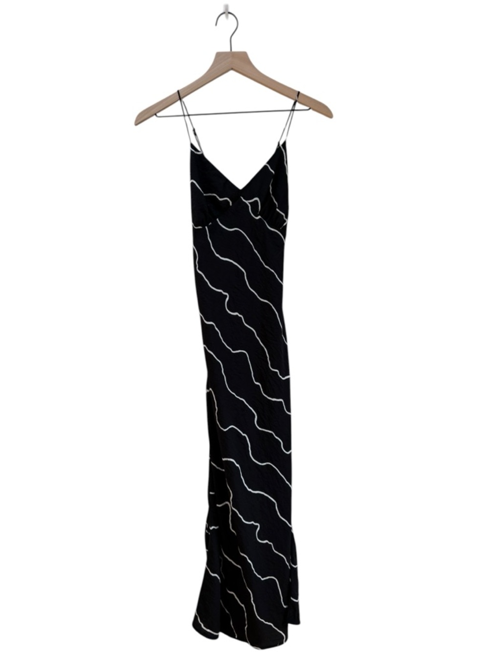 Madewell Black Maxi Slip Dress